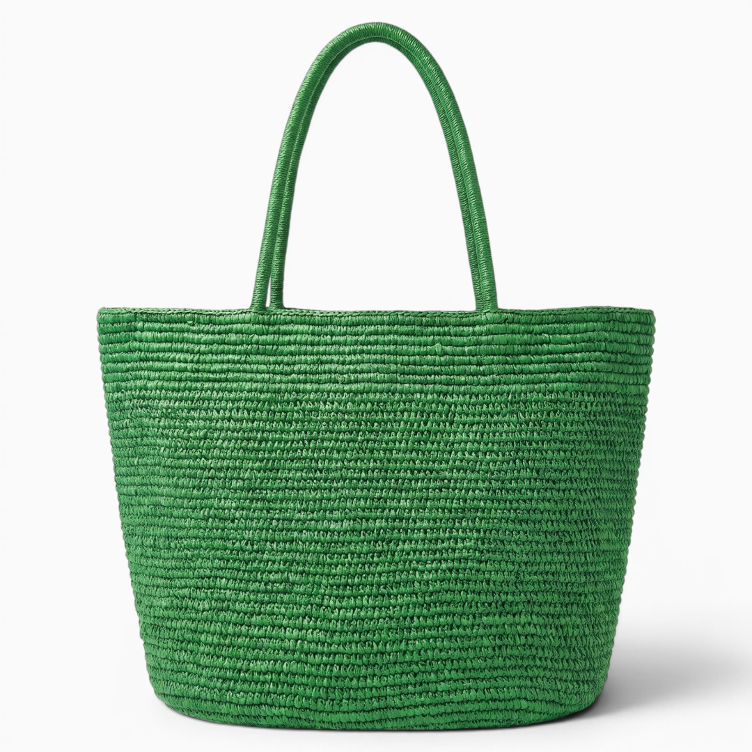 Isla Raffia Tote