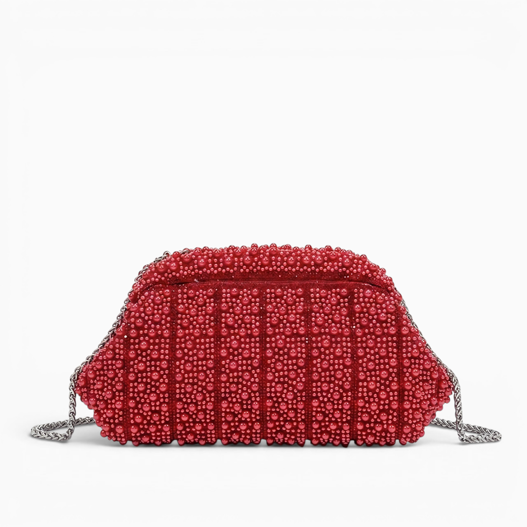 Seraphina Pearl Clutch
