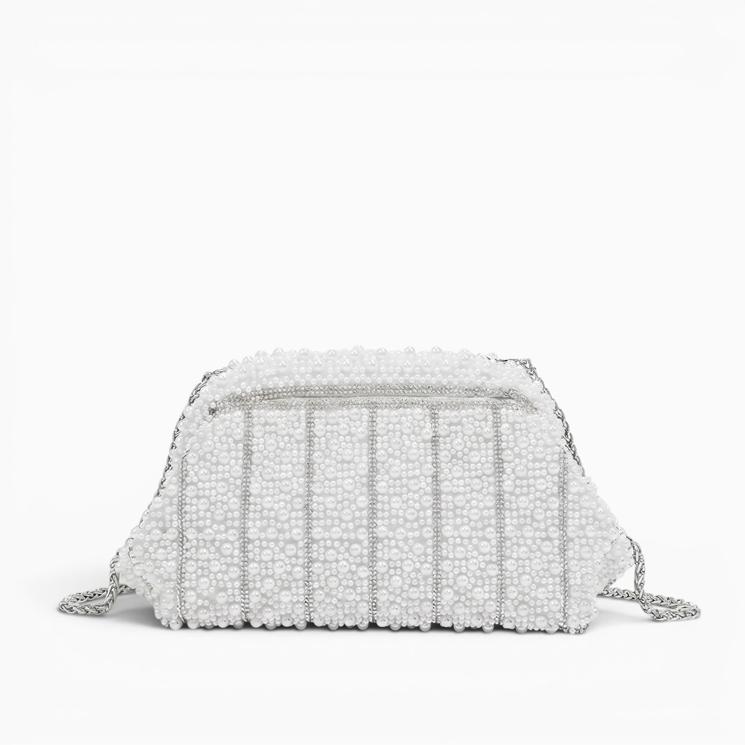 Seraphina Pearl Clutch