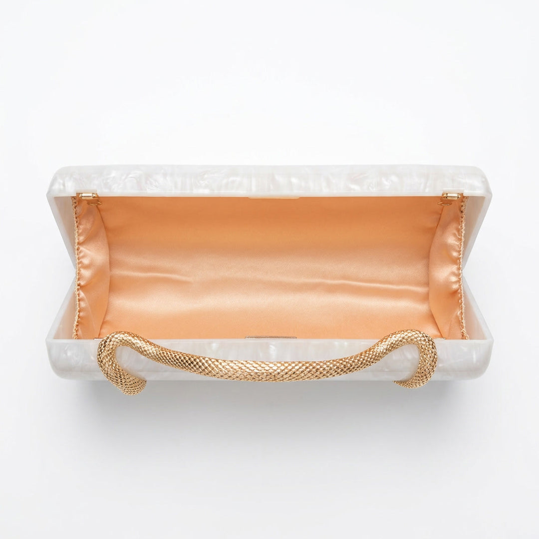 Maren Acrylic Clutch Bag