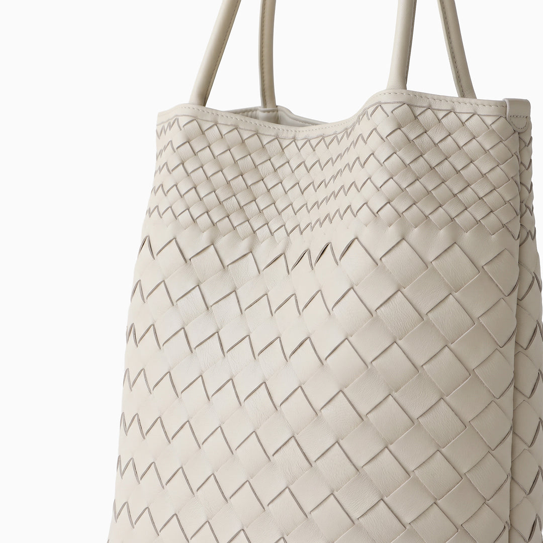 Sienna Woven Leather Tote