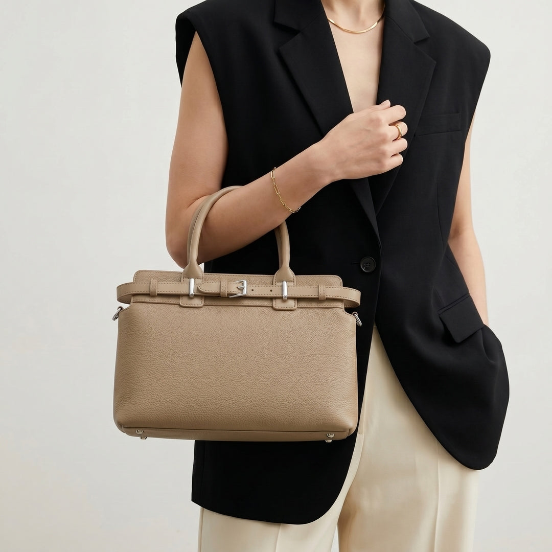 Vivienne Belted Tote