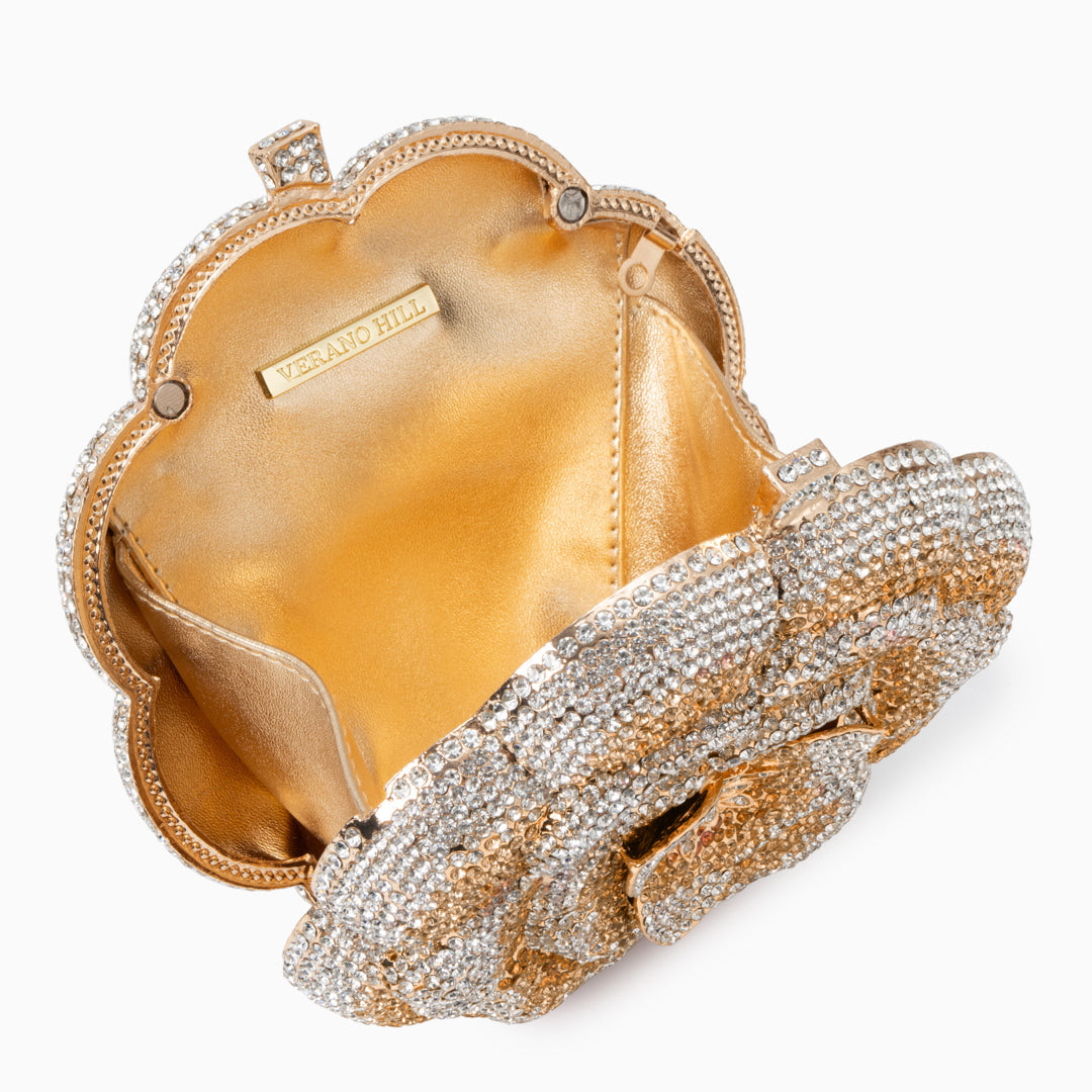 Jeline Flower Clutch Bag
