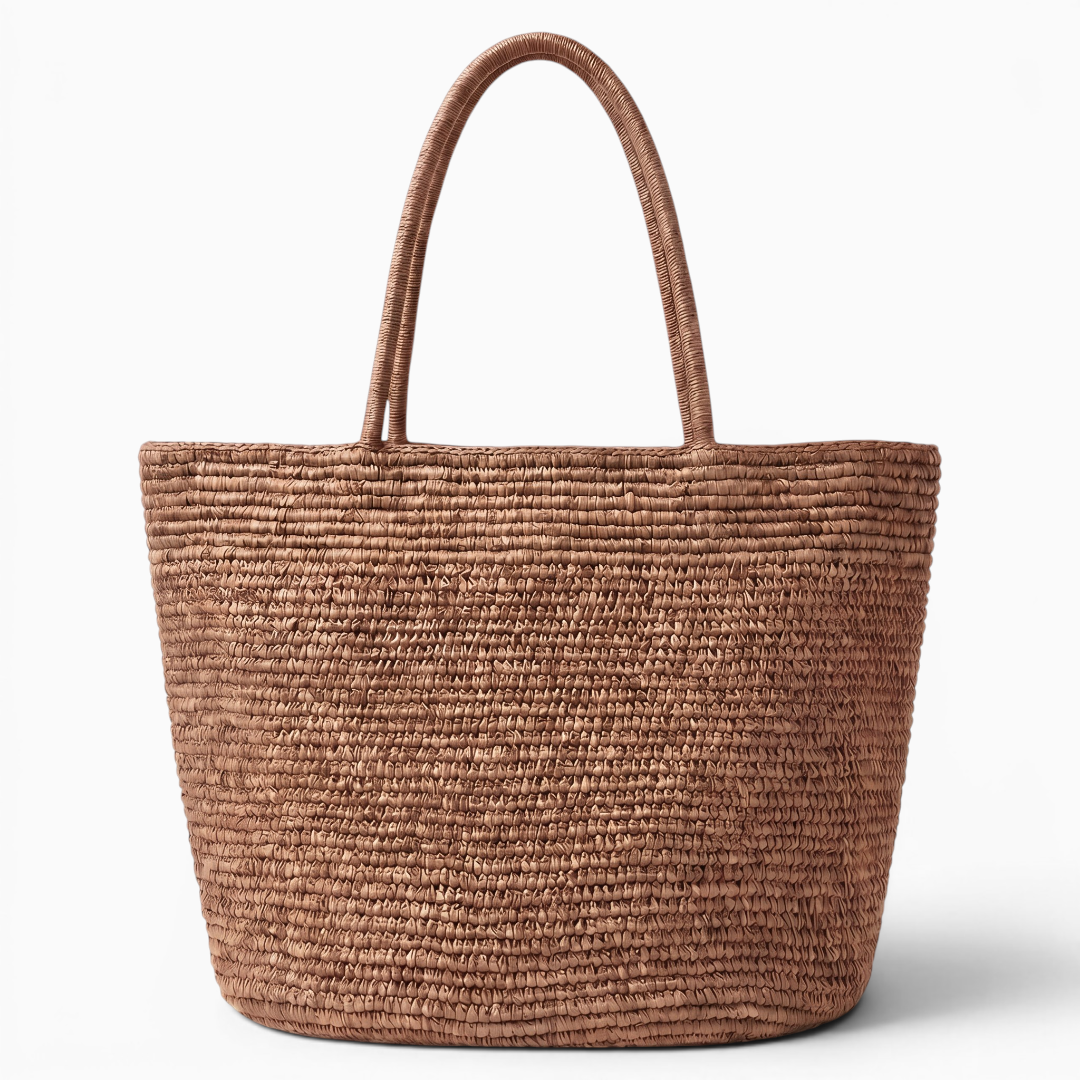 Isla Raffia Tote
