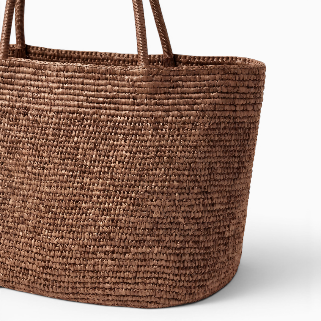 Isla Raffia Tote
