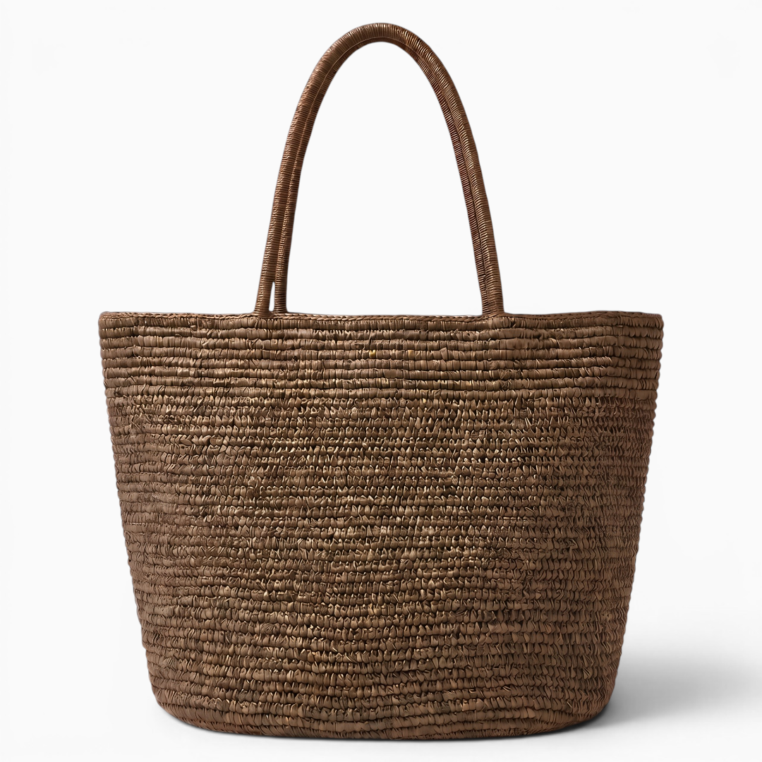 Isla Raffia Tote