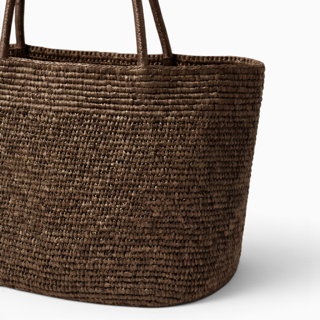 Isla Raffia Tote