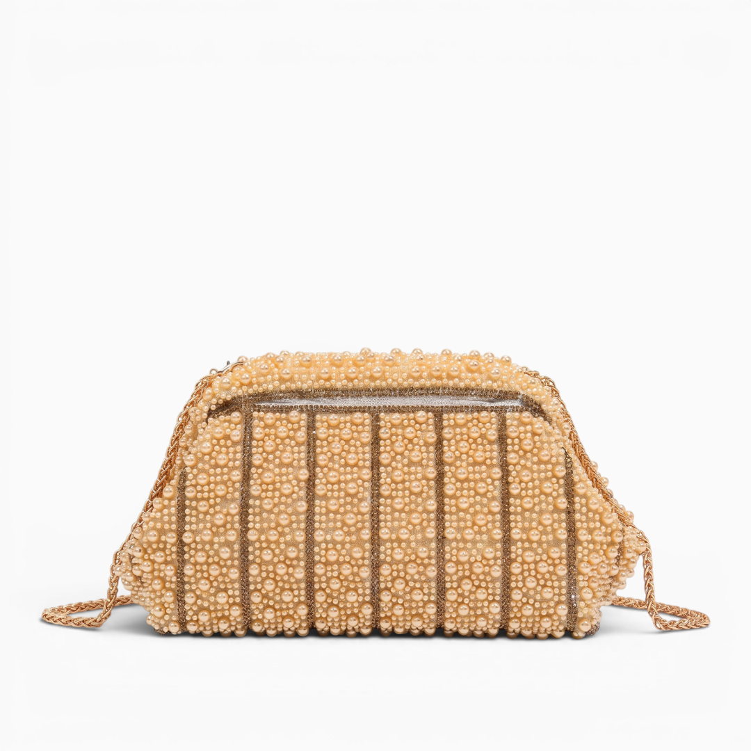 Seraphina Pearl Clutch
