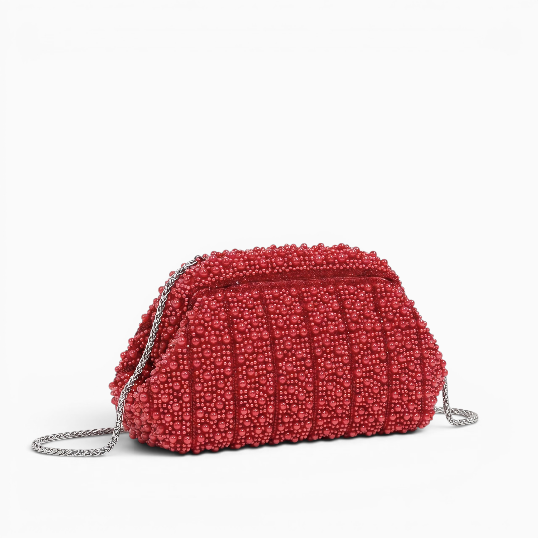 Seraphina Pearl Clutch