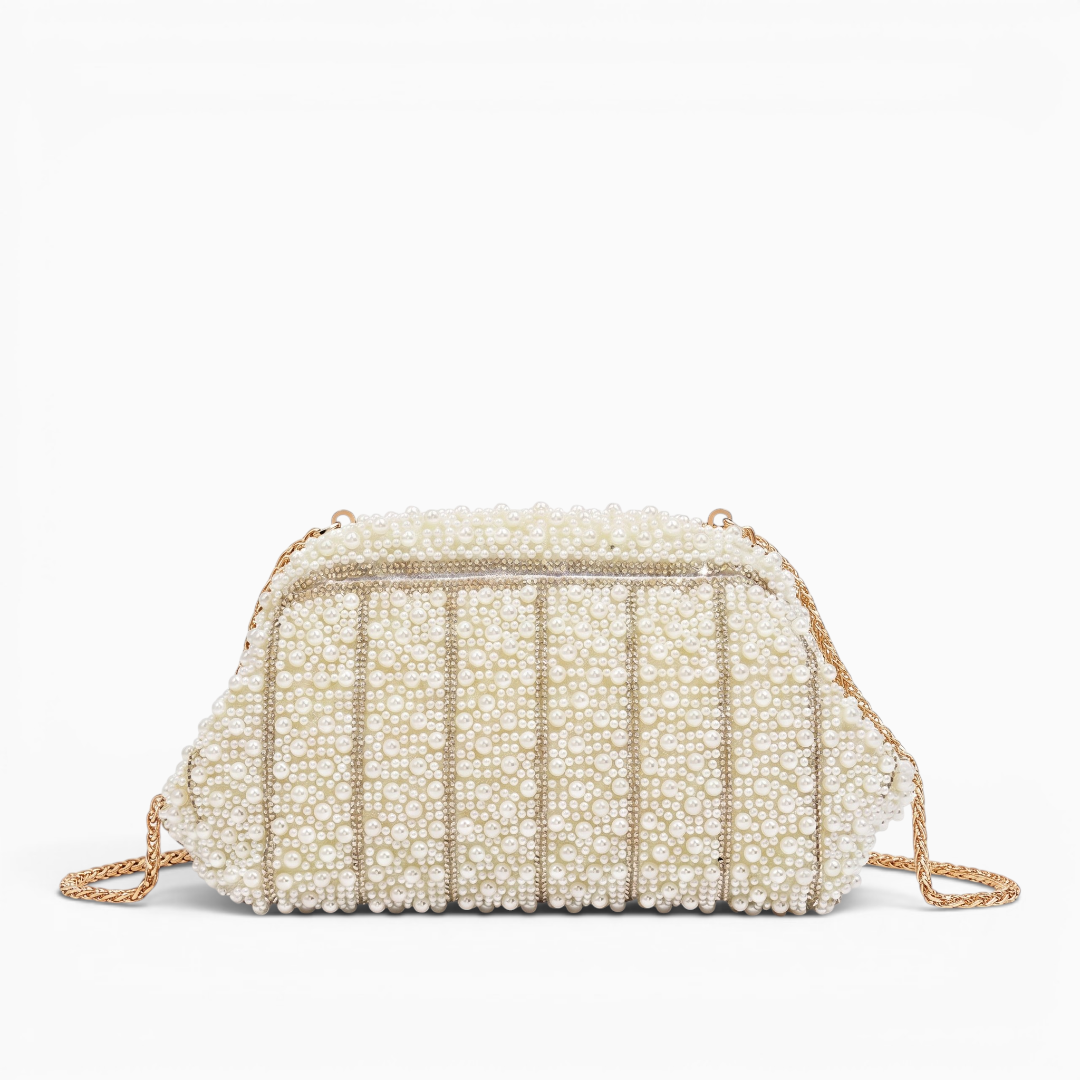 Seraphina Pearl Clutch