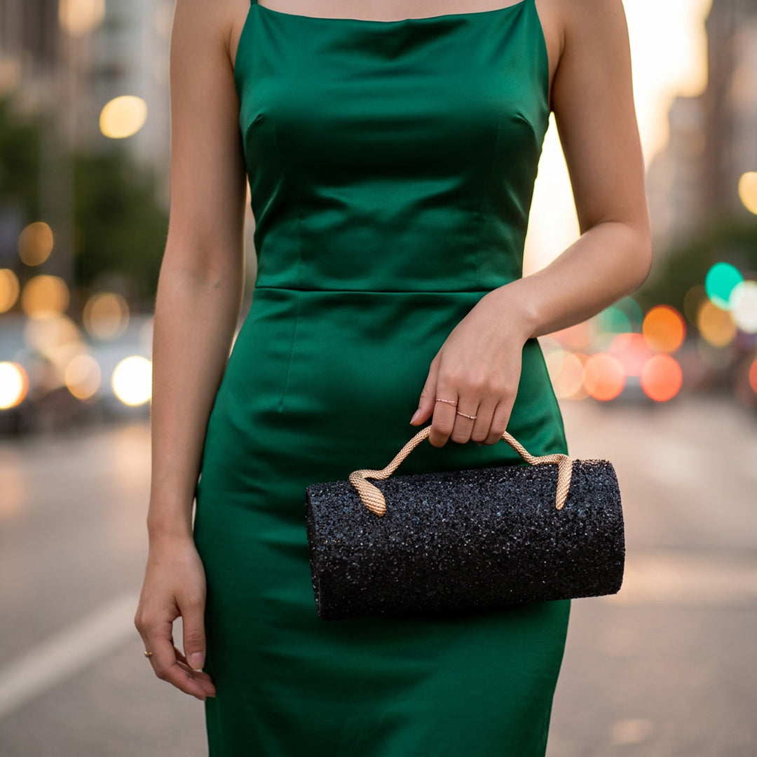 Maren Crystals Clutch Bag