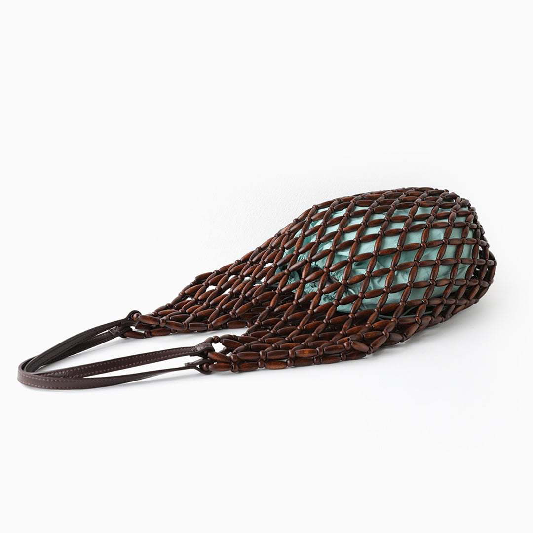 Paloma Beaded Net Shoulder Bag