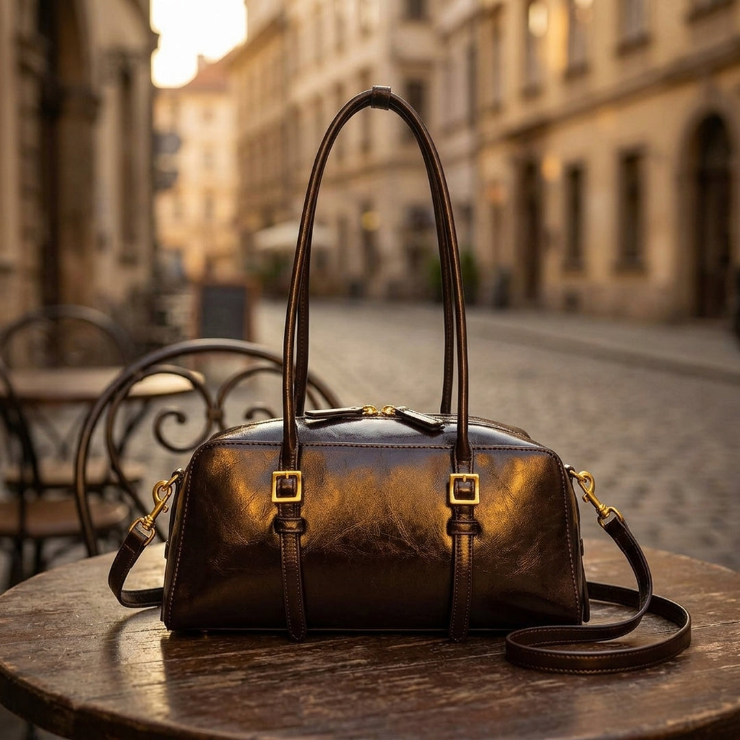 Rosette Boston Bag