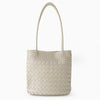 Sienna Woven Leather Tote