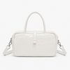 Valentina Croc Boston Bag